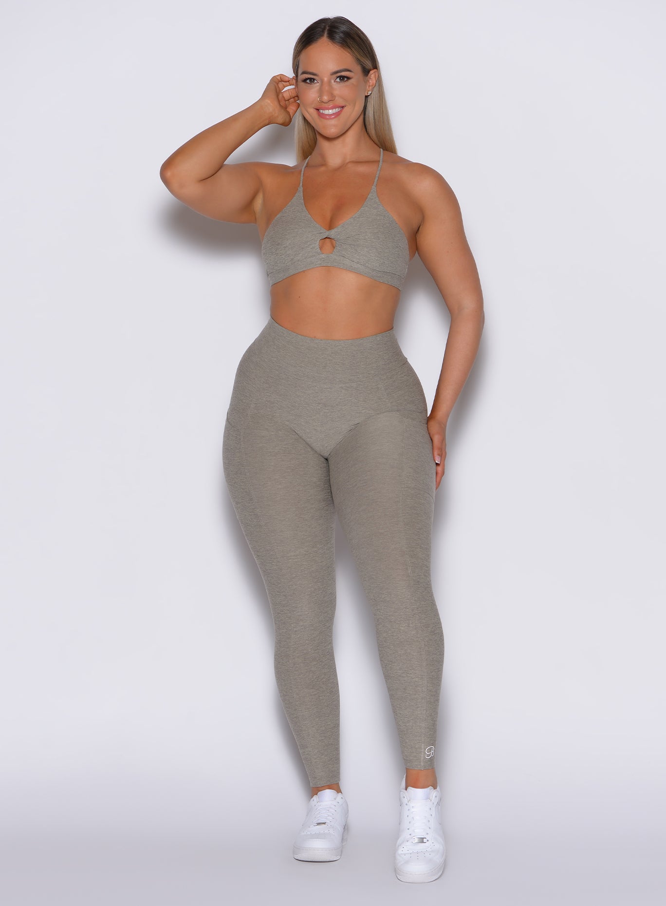 Bombshell CURVES LEGGINGSトープ上下セット Curves Leggings | Nori | Bombshell Sportswear