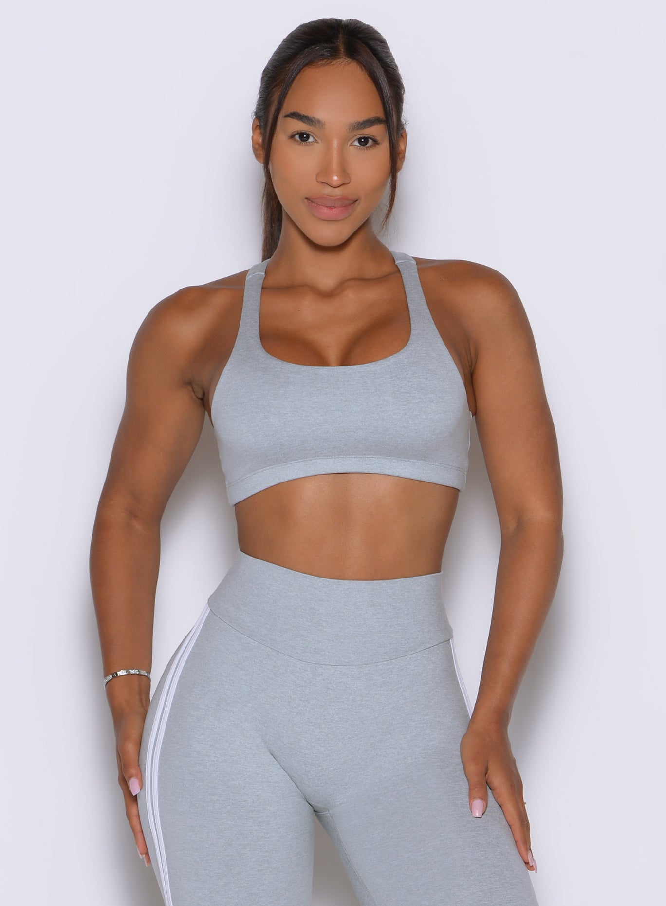 Ice Queen Founder Favorite Bra with a flattering scoop neck for high-performance training
