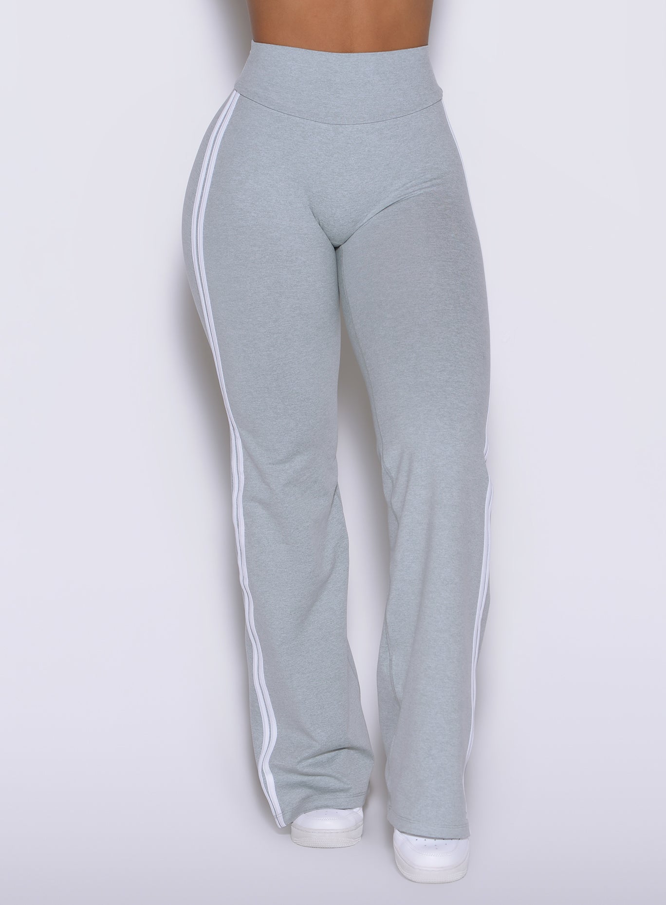 Sculpting stretch and a contoured waist give Ice Queen Inline Straight Leggings a polished finish