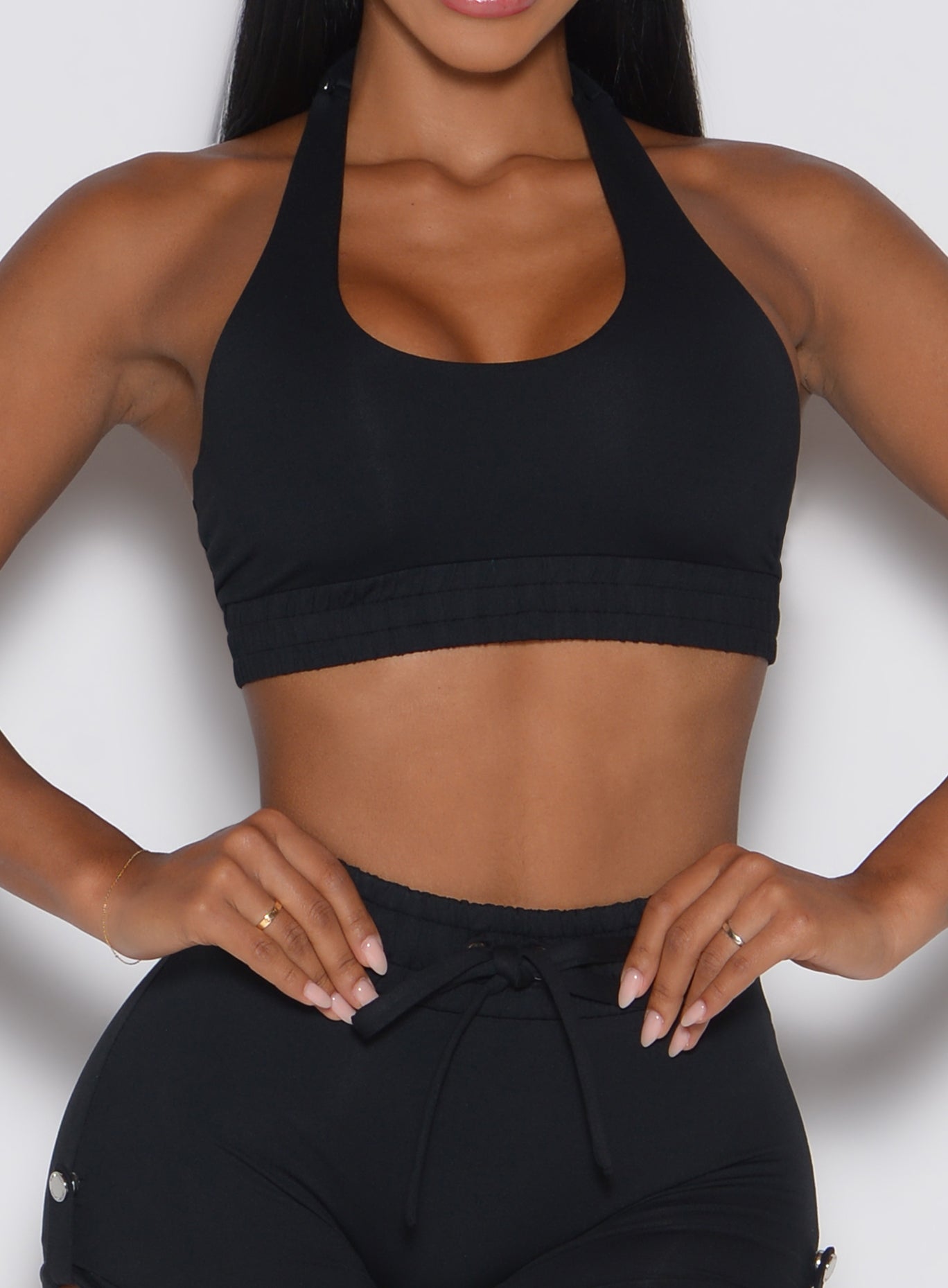 Trailblaze Sports Bra | Black | Bombshell Sportswear