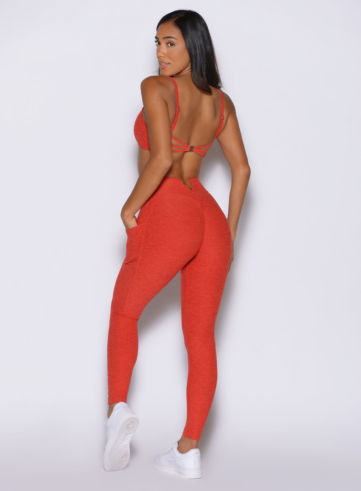 Firestorm Wave Wire Leggings with a signature back design and scrunch butt for a sculpted fit.