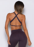 Black Orchid Ace Bra with open crossover back and sculpting support for strength-focused workouts