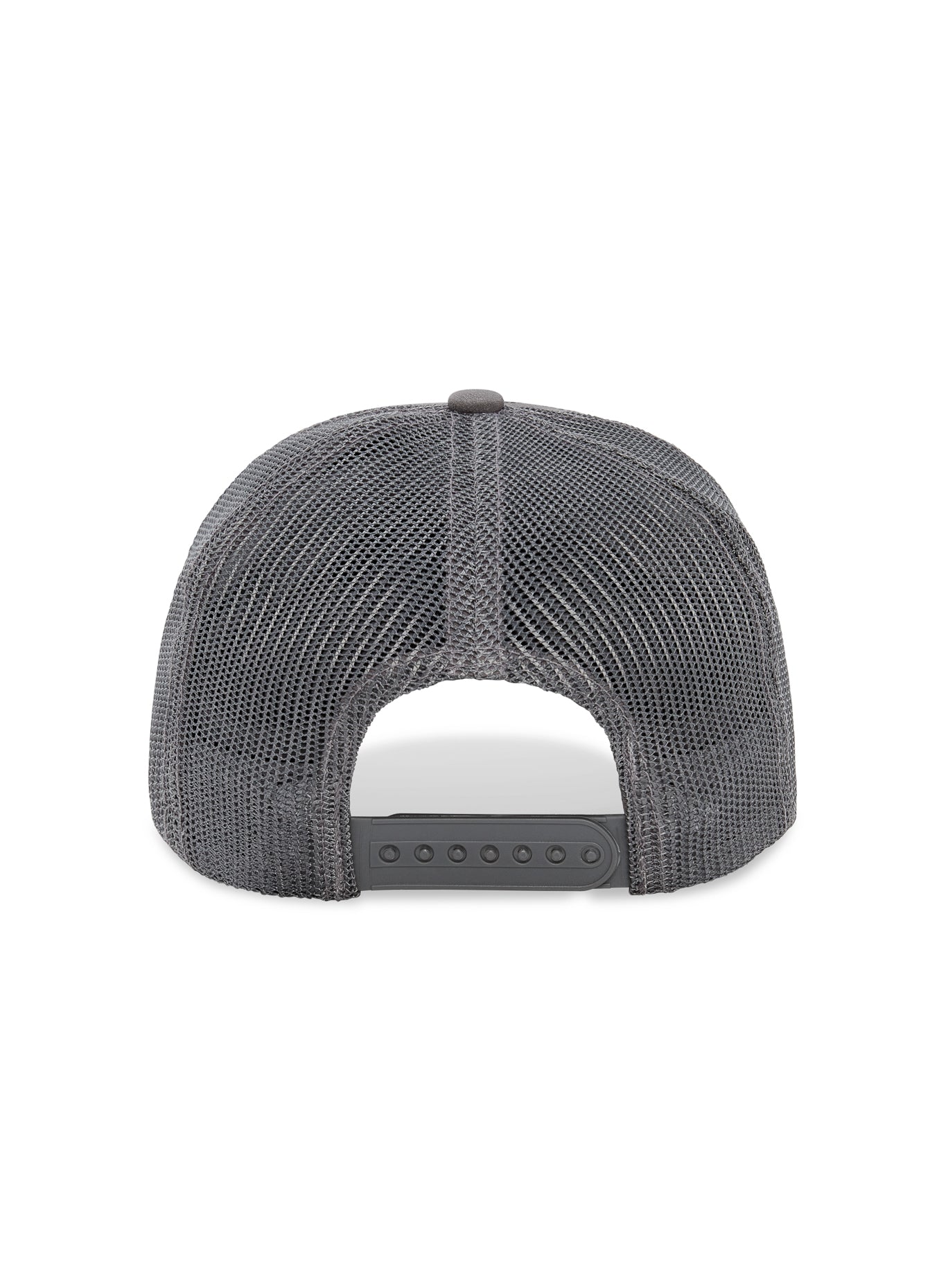 Gray B Active Hat featuring a breathable sporty mesh back and an adjustable snapback closure.