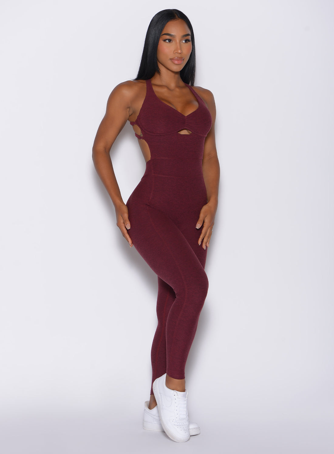 Bombshell Bodysuit | Red Wine | Bombshell Sportswear