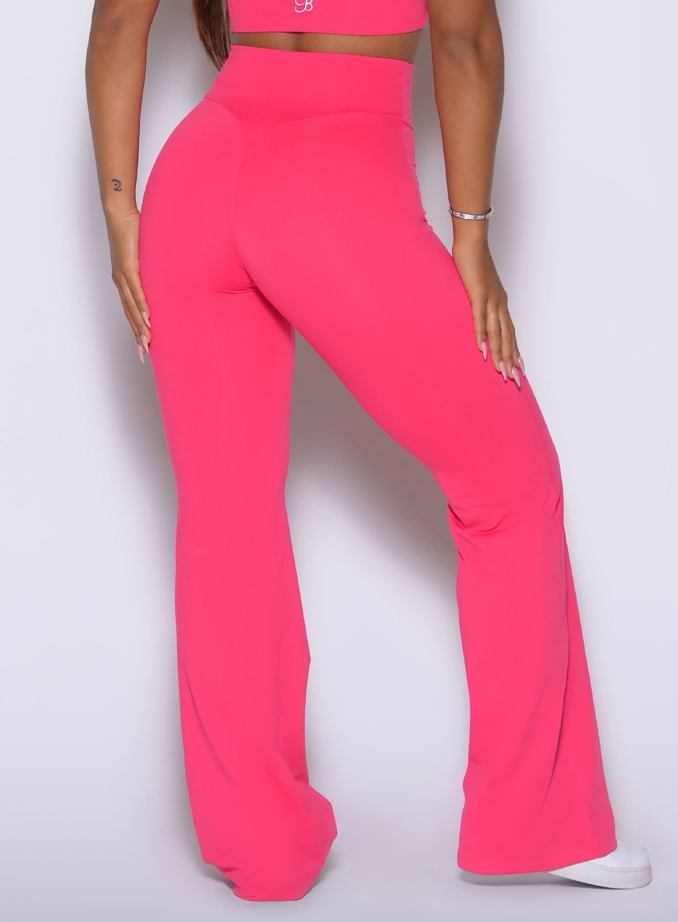 Contour Straight Leggings | Ruby | Bombshell Sportswear