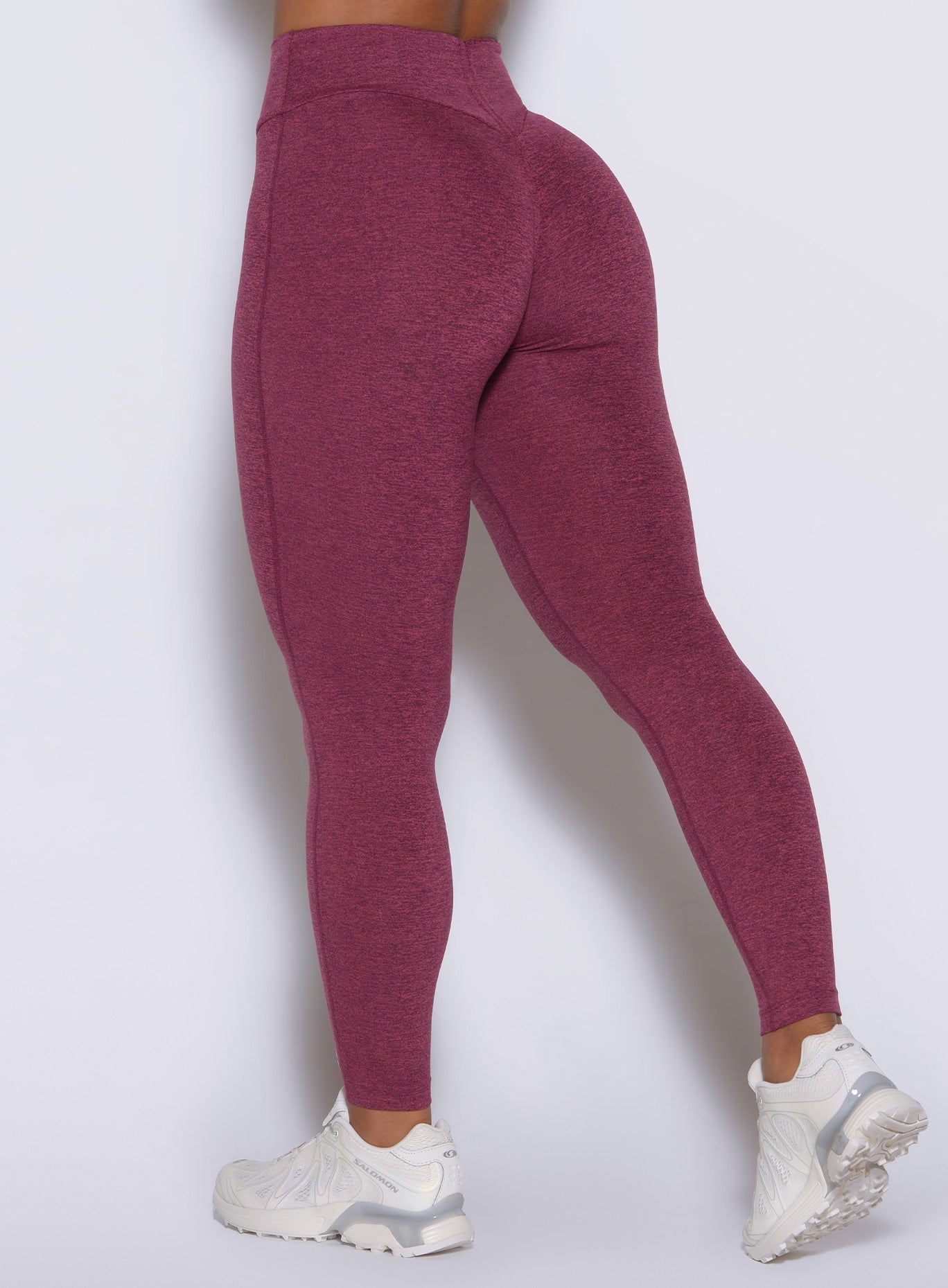 Curve enhancing side seams contour the hips for a flattering, athletic lower body look.