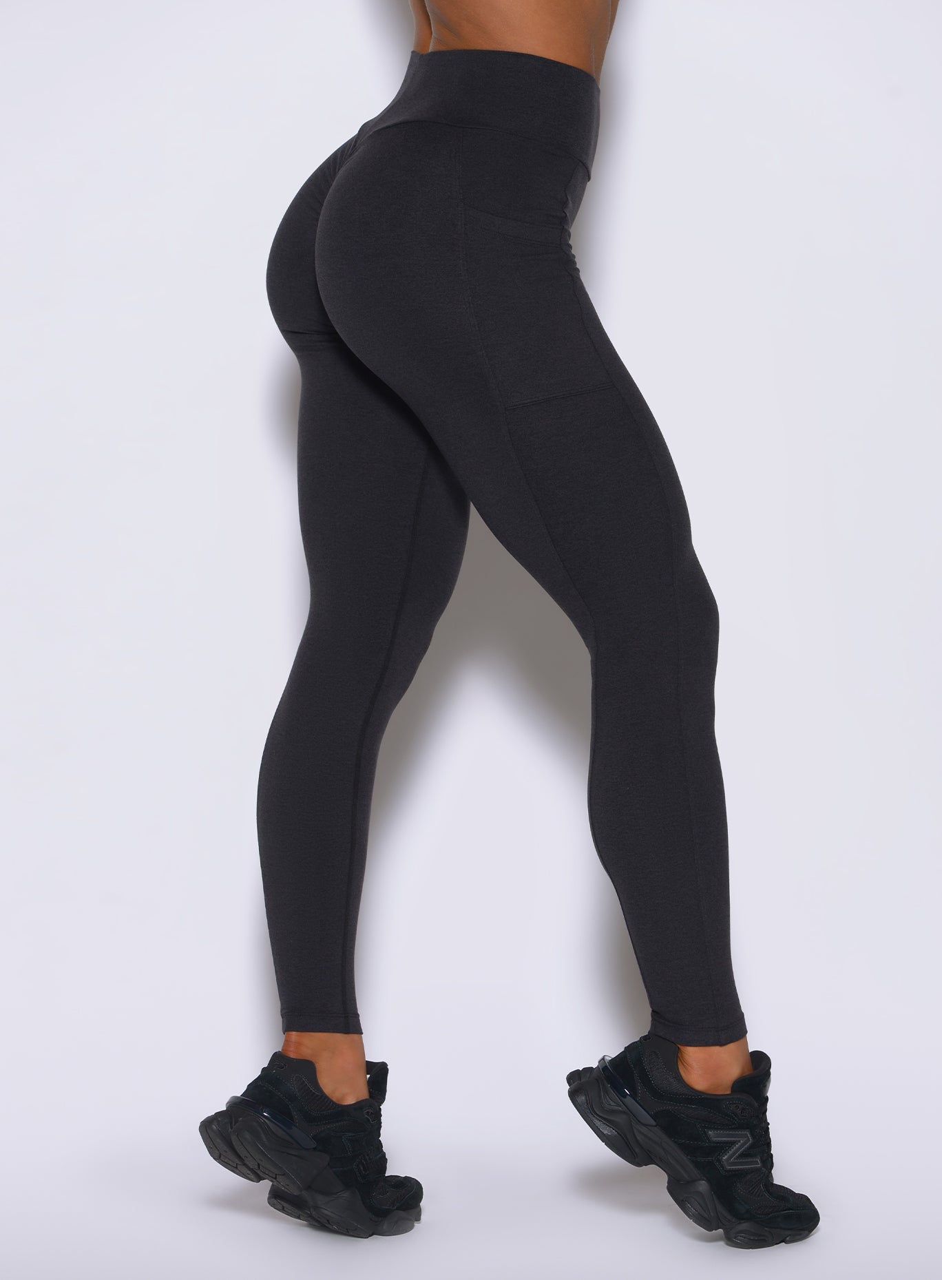 Curves 2.0 Leggings | Obsidian Black | Bombshell Sportswear