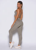 Nori Cheetah Fit Leggings featuring a high-waisted, sculpting fit and internal scrunch detail.