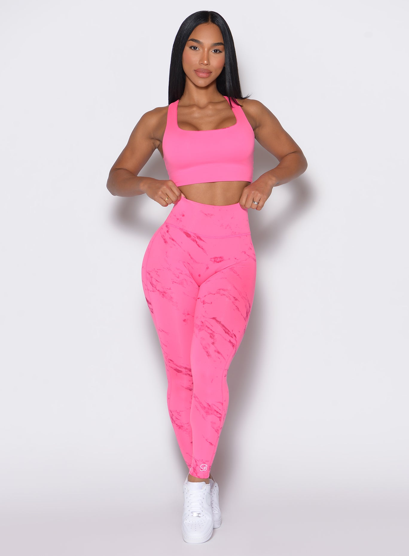 Fit Marble Leggings - Colorgroup