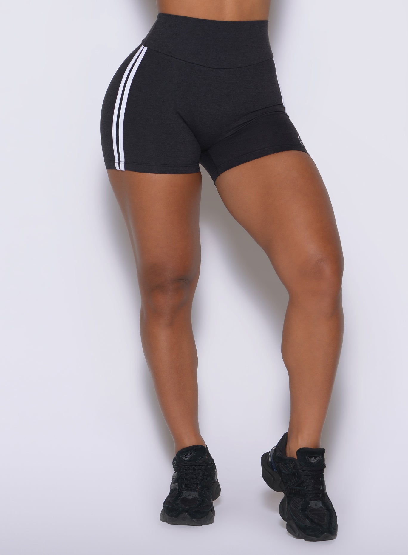 Shape-retaining stretch brings a secure, flexible feel to the 3½-inch shorts