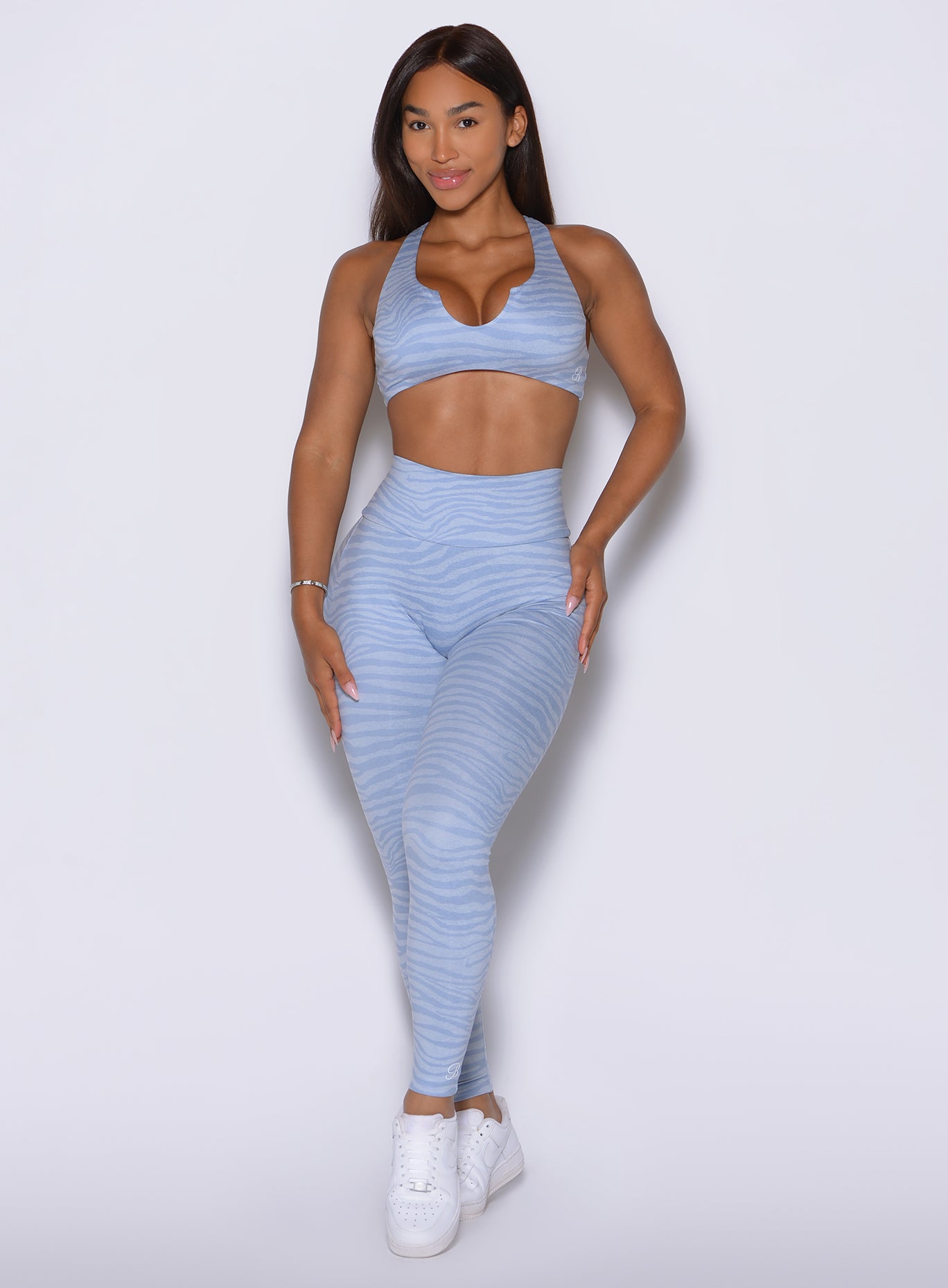 Lift Movement Leggings | Mist Zebra | Bombshell Sportswear