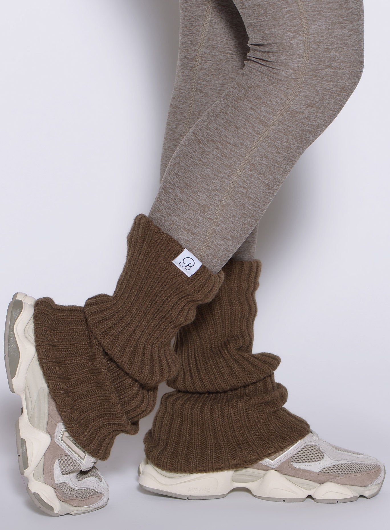 Luxe Leg Warmers - Short | Smoked Taupe | Bombshell Sportswear
