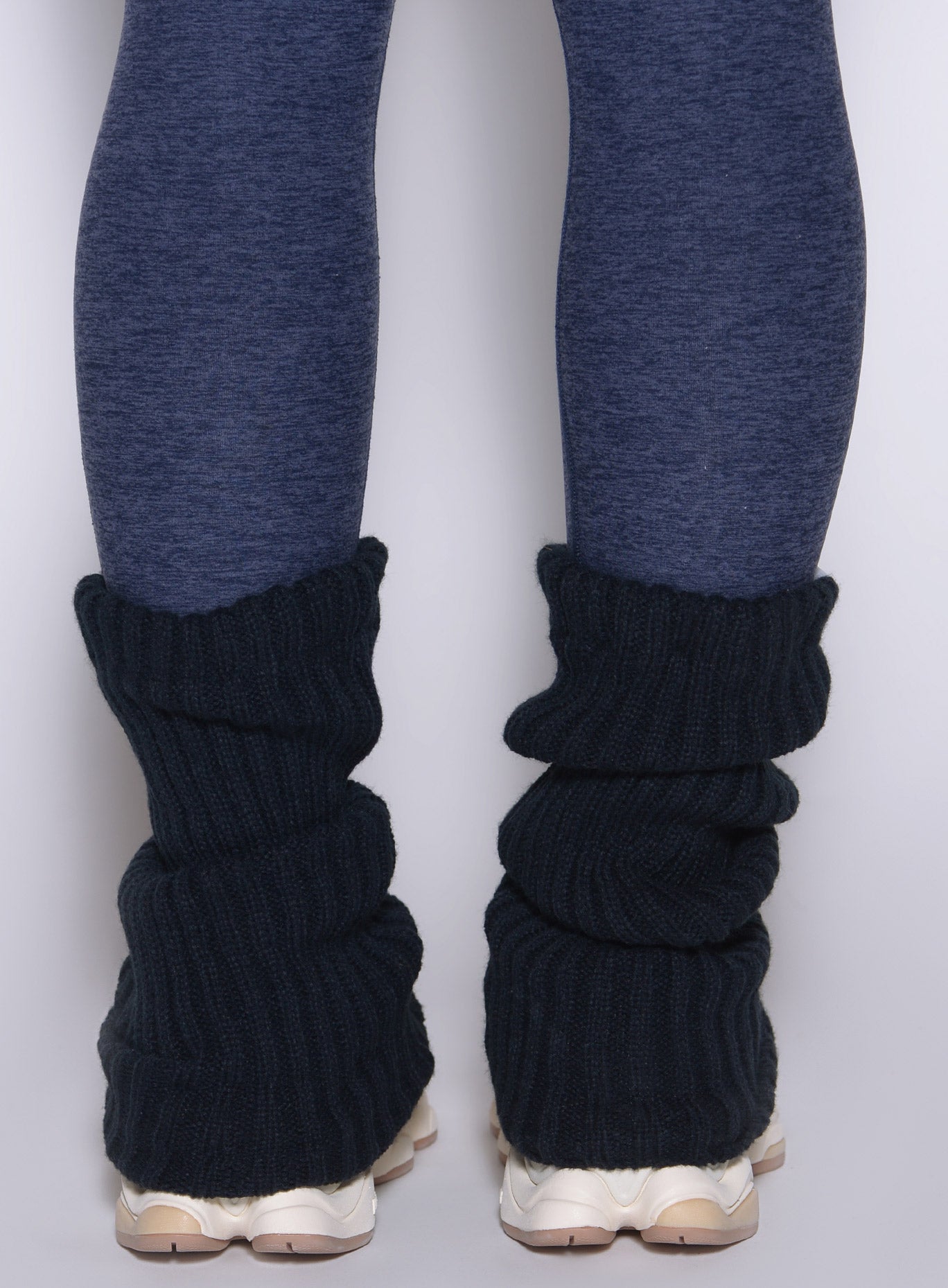 Luxe Leg Warmers - Short | Space Blue | Bombshell Sportswear
