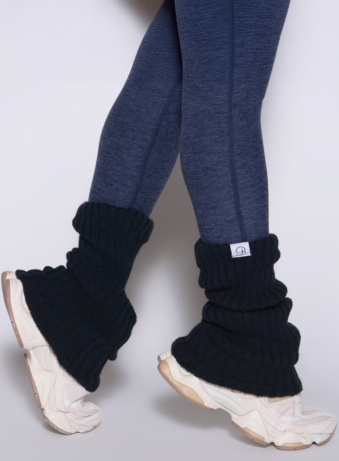 Luxe Leg Warmers - Short | Space Blue | Bombshell Sportswear