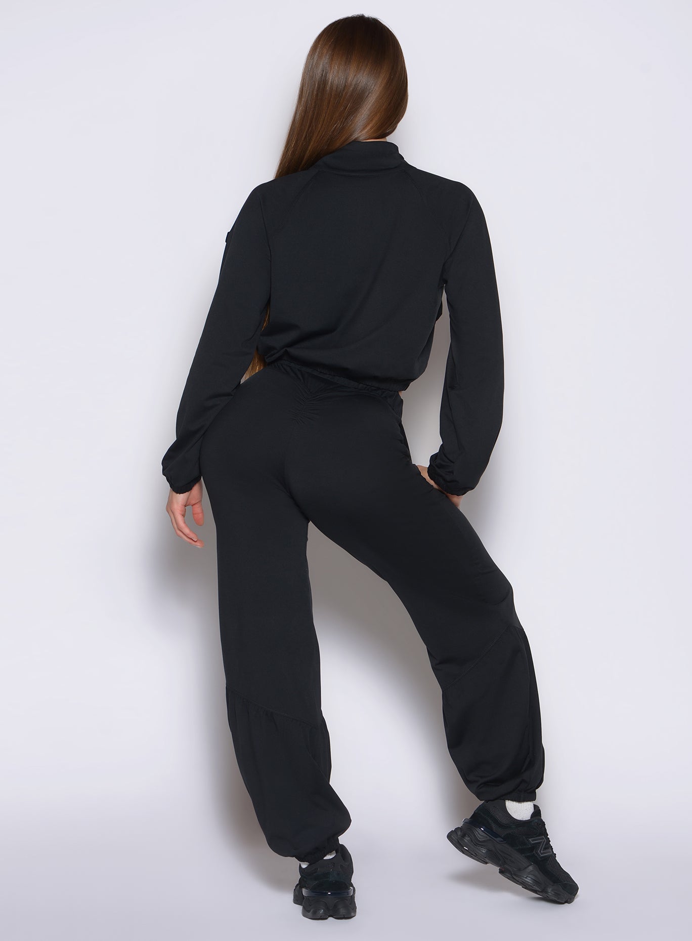 Black Women's Lounge Pants with Pockets | Bombshell Sportswear