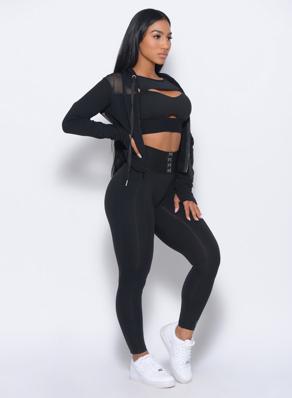 Waist Cincher Leggings Black Bombshell Sportswear